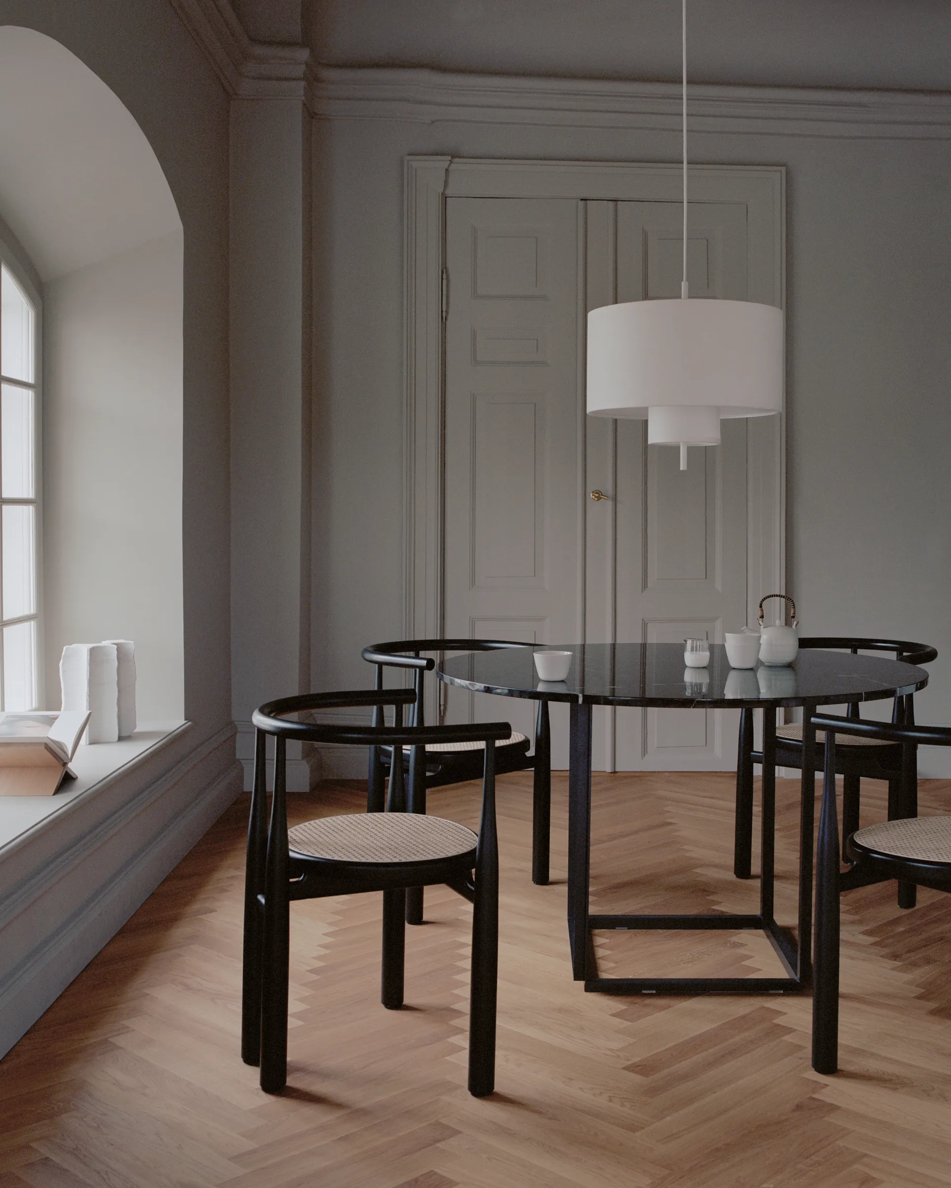 Lampadario Margin Ø50 cm, Bianco New Works