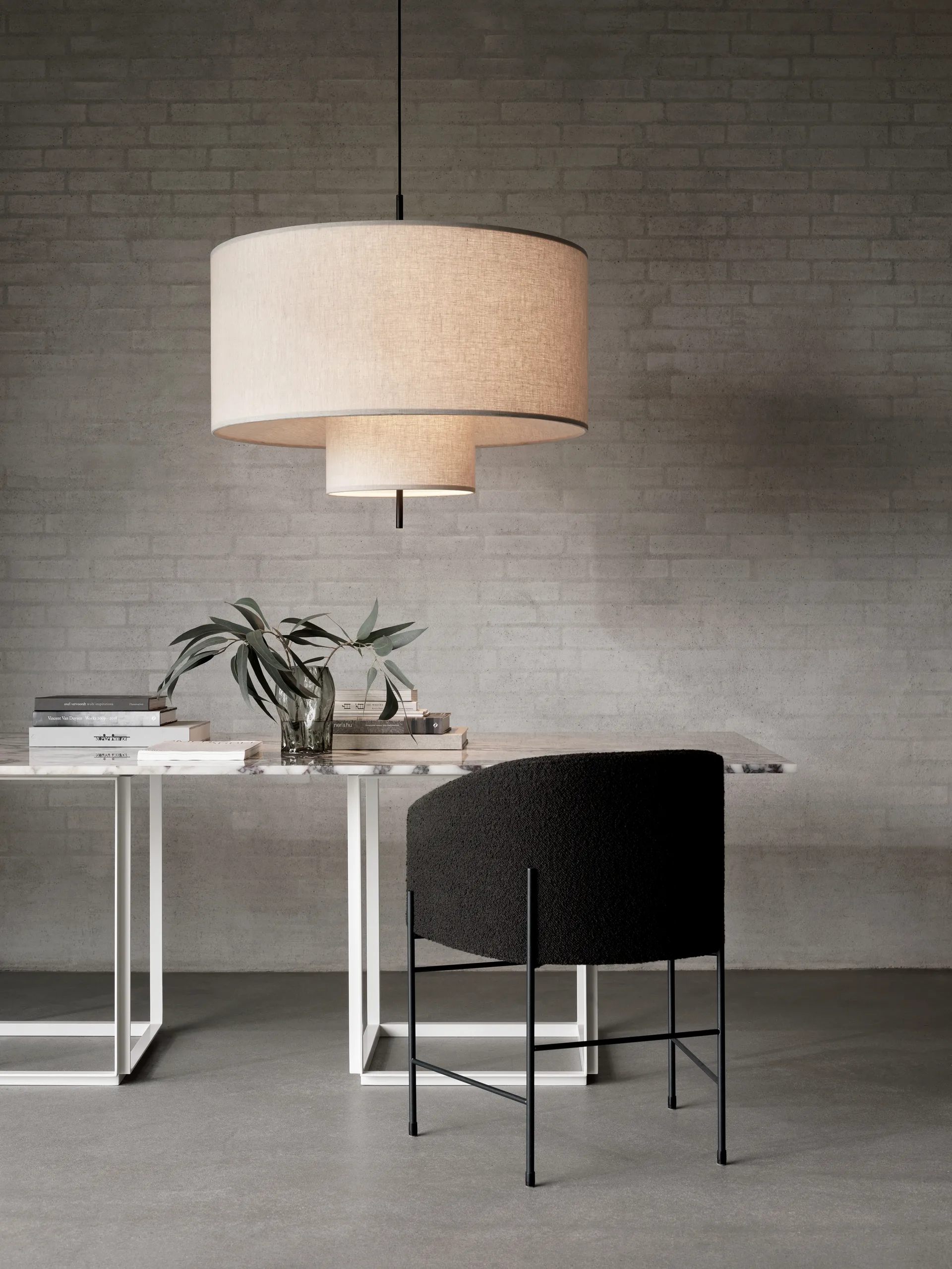 Lampadario Margin Ø90 cm, Beige New Works