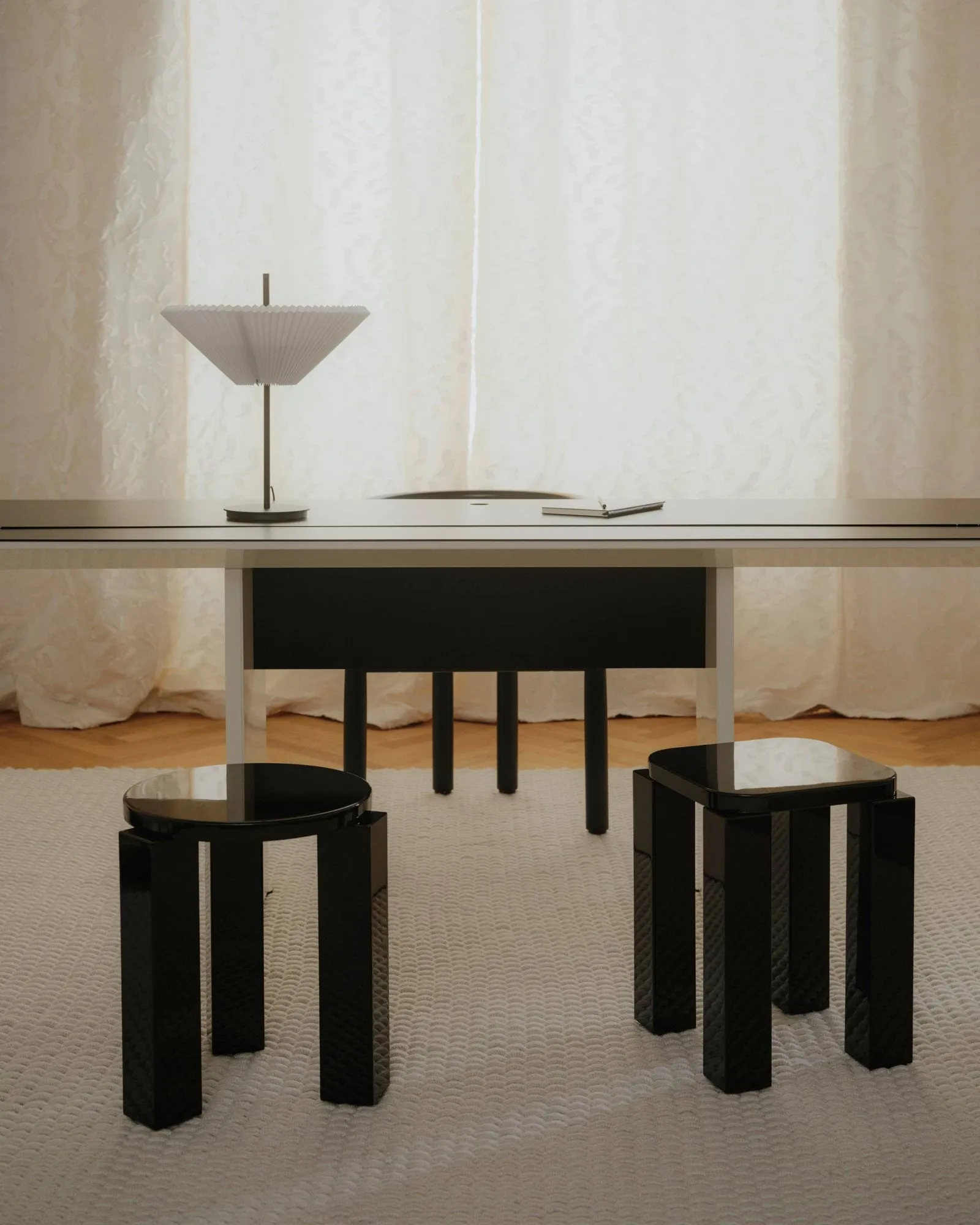 Nebra lampada da terra, White (bianco), 150 cm New Works