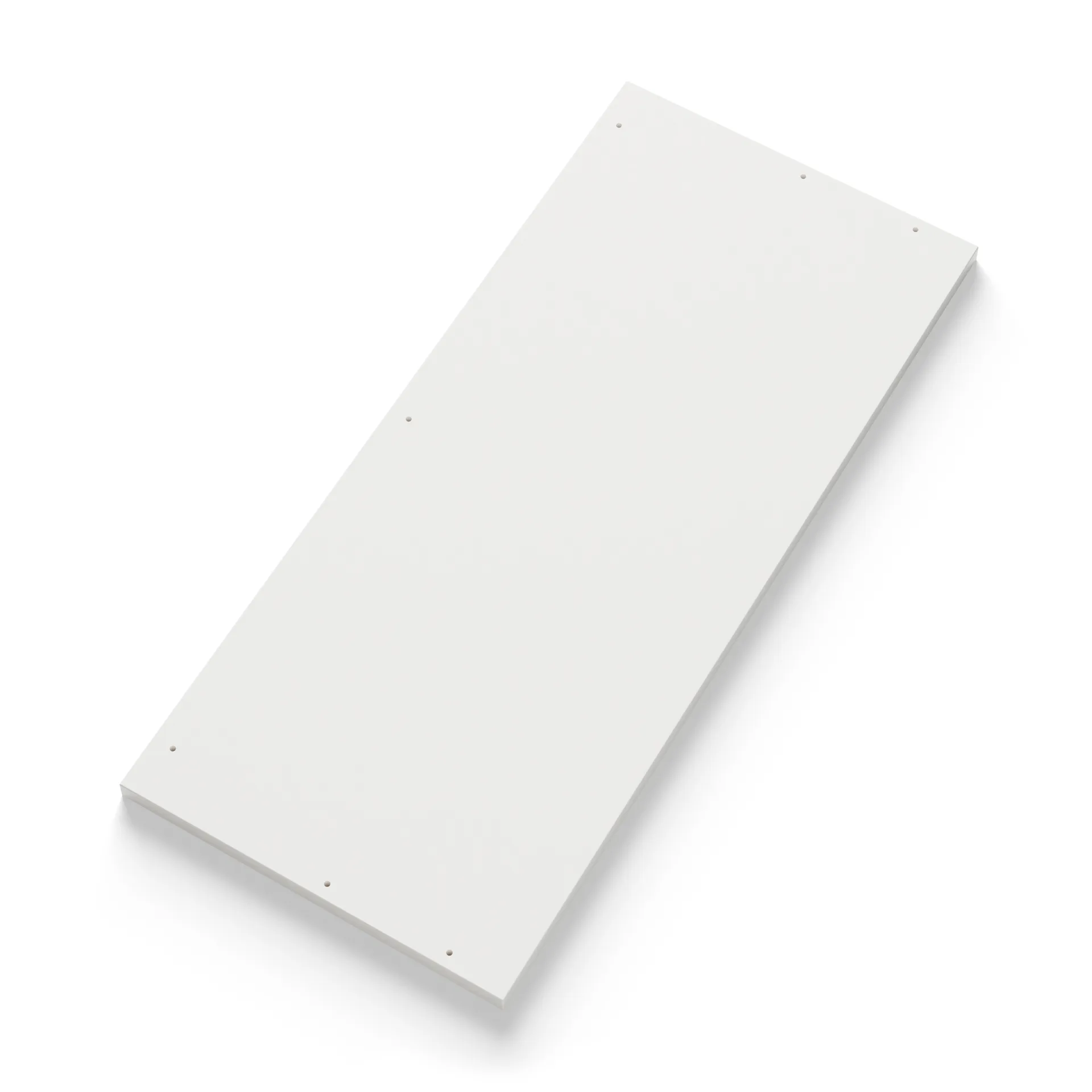 Portariviste New Works con ripiano 35x80 cm, Bianco New Works