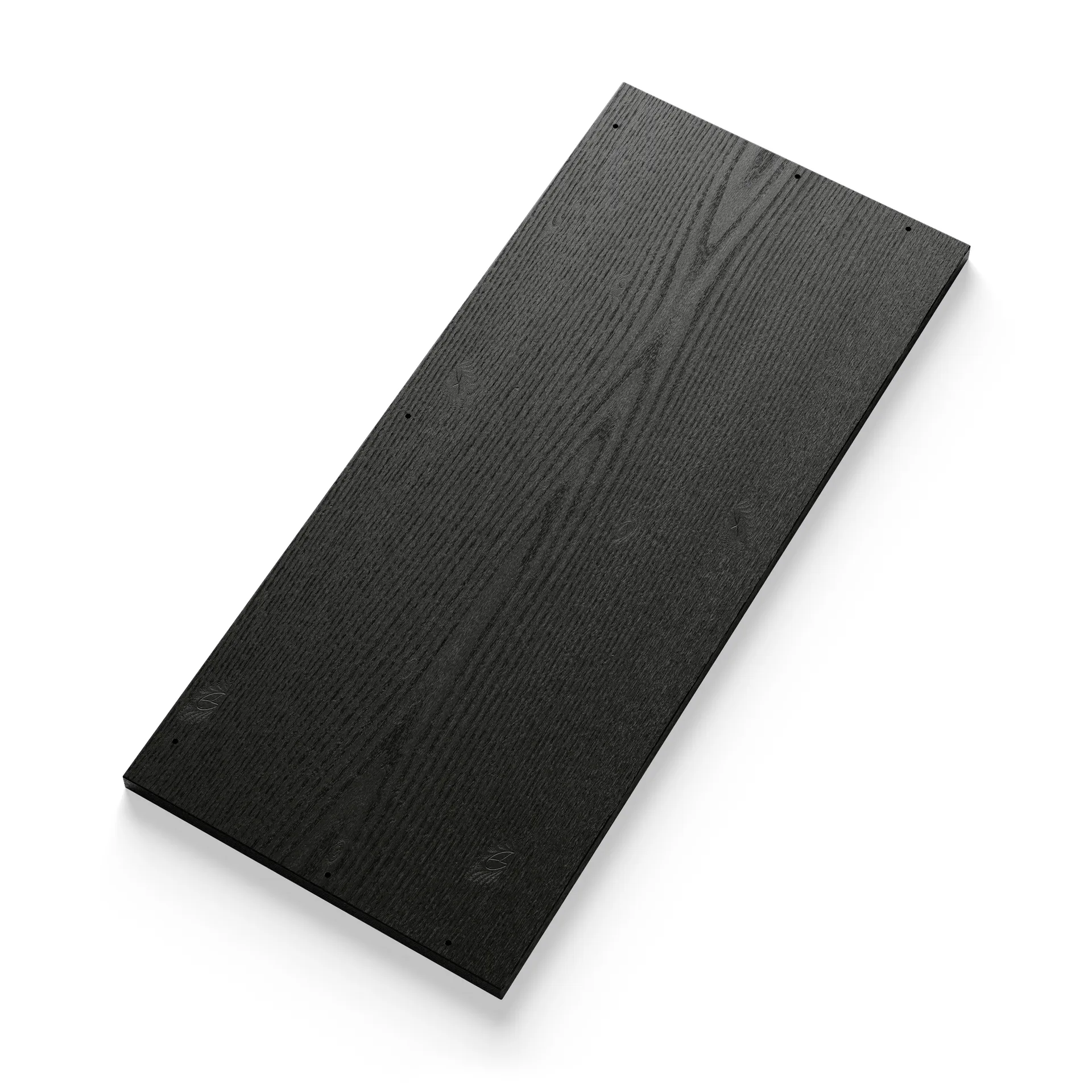 Portariviste New Works con ripiano 35x80 cm, Scatola nera New Works