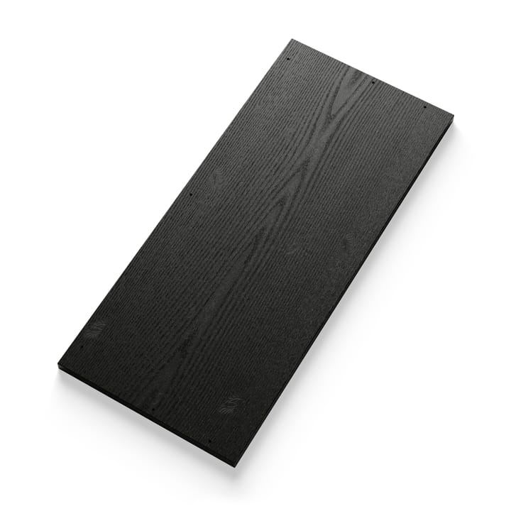 Portariviste New Works con ripiano 35x80 cm - Scatola nera - New Works