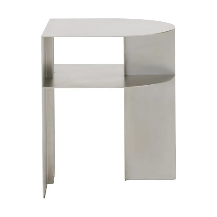 Rand tavolino - Acciaio inox - New Works
