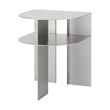 Rand tavolino - Acciaio inox - New Works