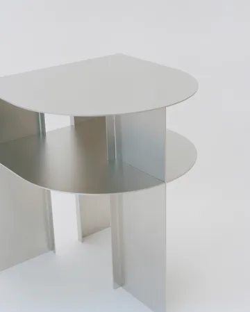 Rand tavolino - Acciaio inox - New Works