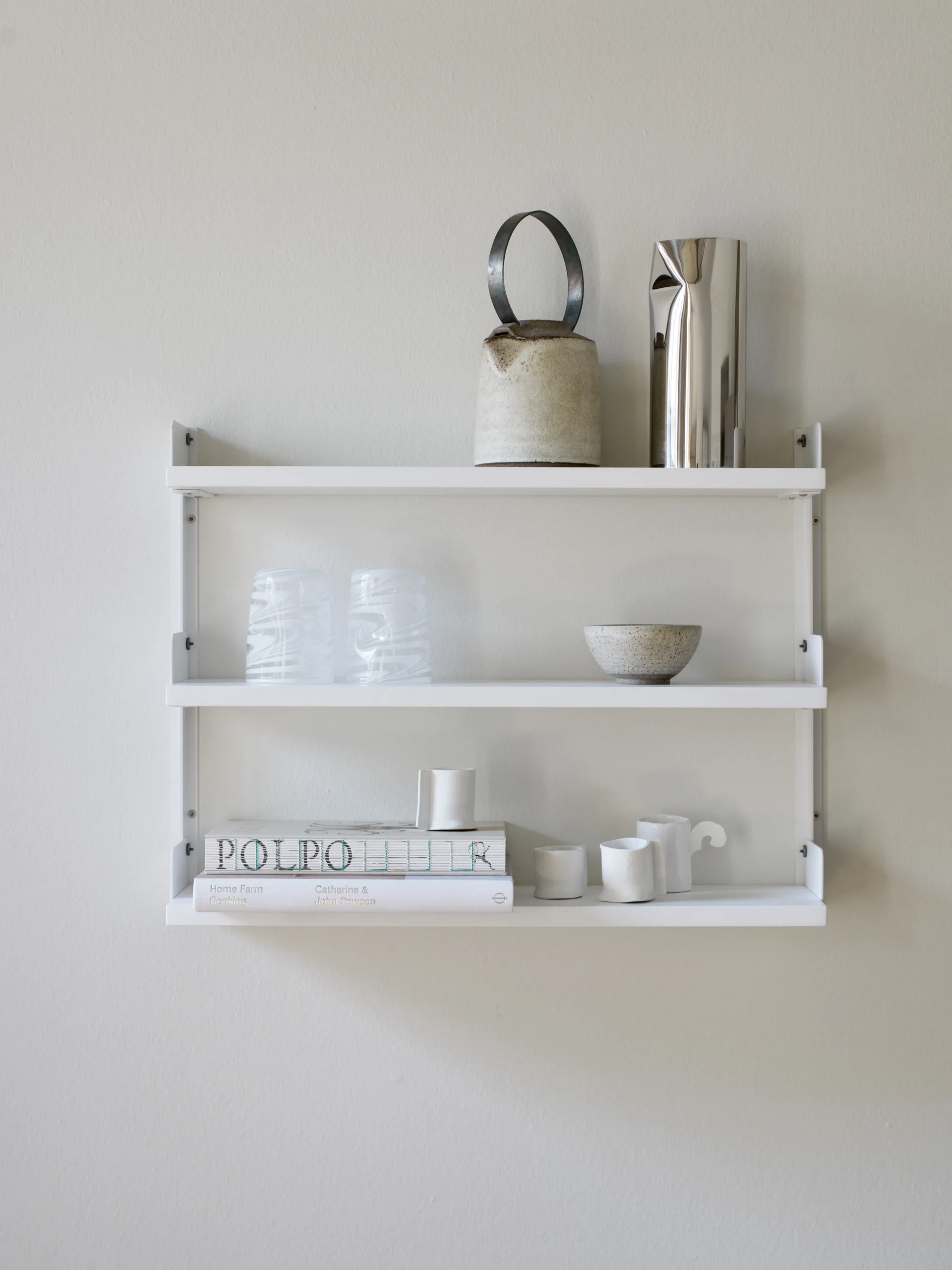 Scaffale da parete New Works Tea Shelf 46x62,5 cm, Bianco New Works
