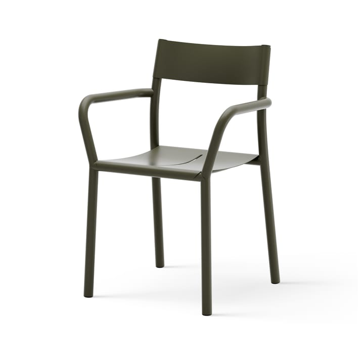 Sedia con braccioli May Armchair Outdoor - Dark Green - New Works