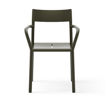 Sedia con braccioli May Armchair Outdoor - Dark Green - New Works