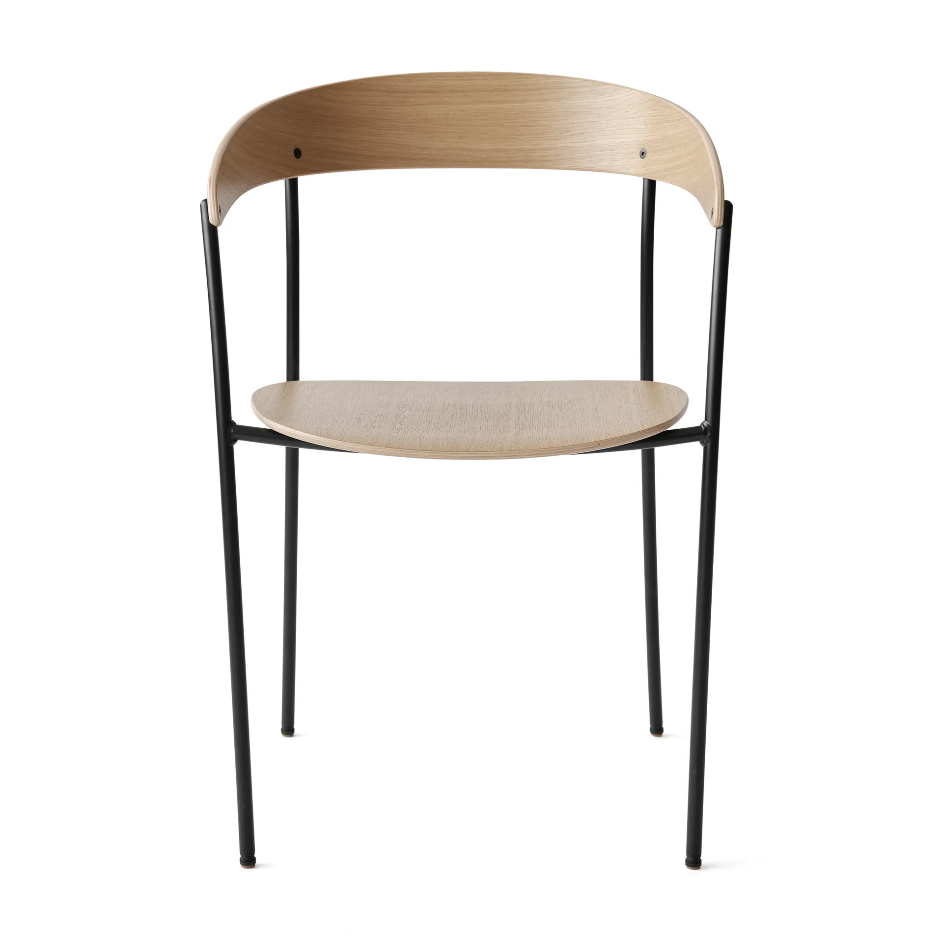 Sedia con braccioli Missing, Rovere New Works