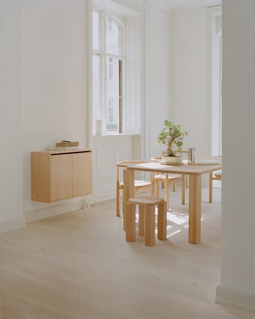 Sgabello Atlas - Natural Oak - New Works