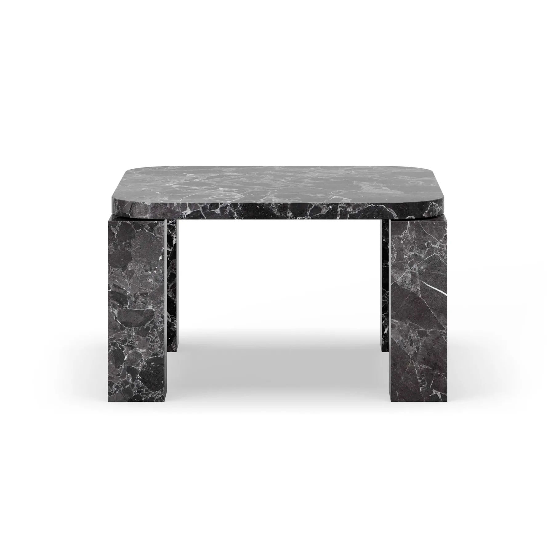 Tavolino Atlas 60x60 cm, Costa black marble New Works