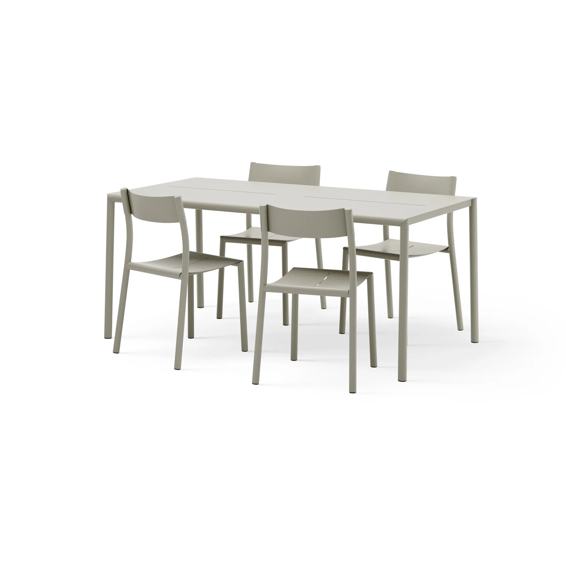 Tavolo May Tables Outdoor 170x85 cm, Light Grey New Works