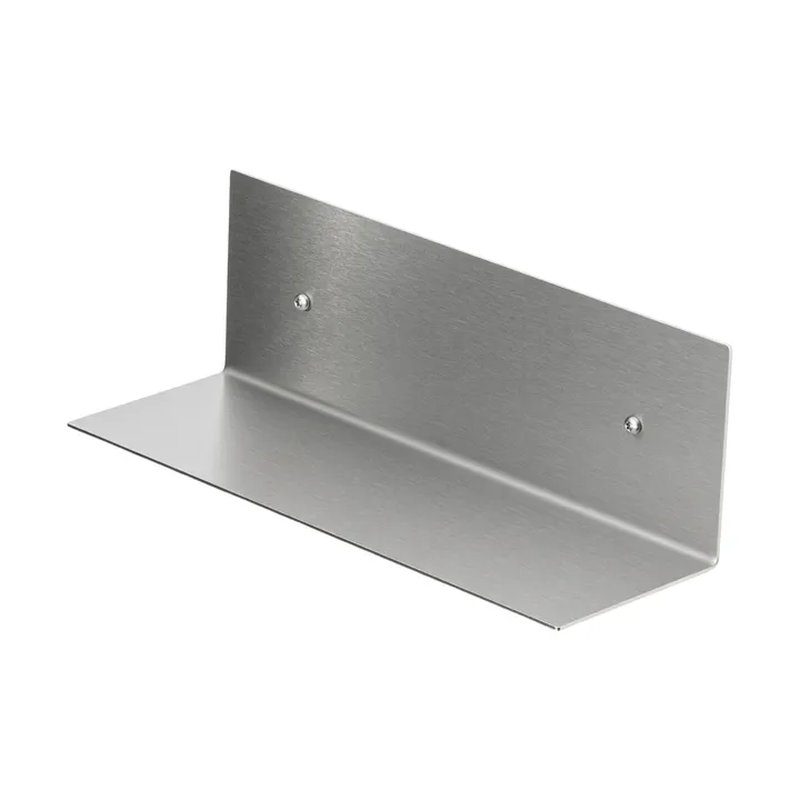 Mensola da bagno Nichba - Acciaio inox spazzolato, 30 cm - Nichba