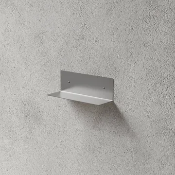 Mensola da bagno Nichba - Acciaio inox spazzolato, 30 cm - Nichba