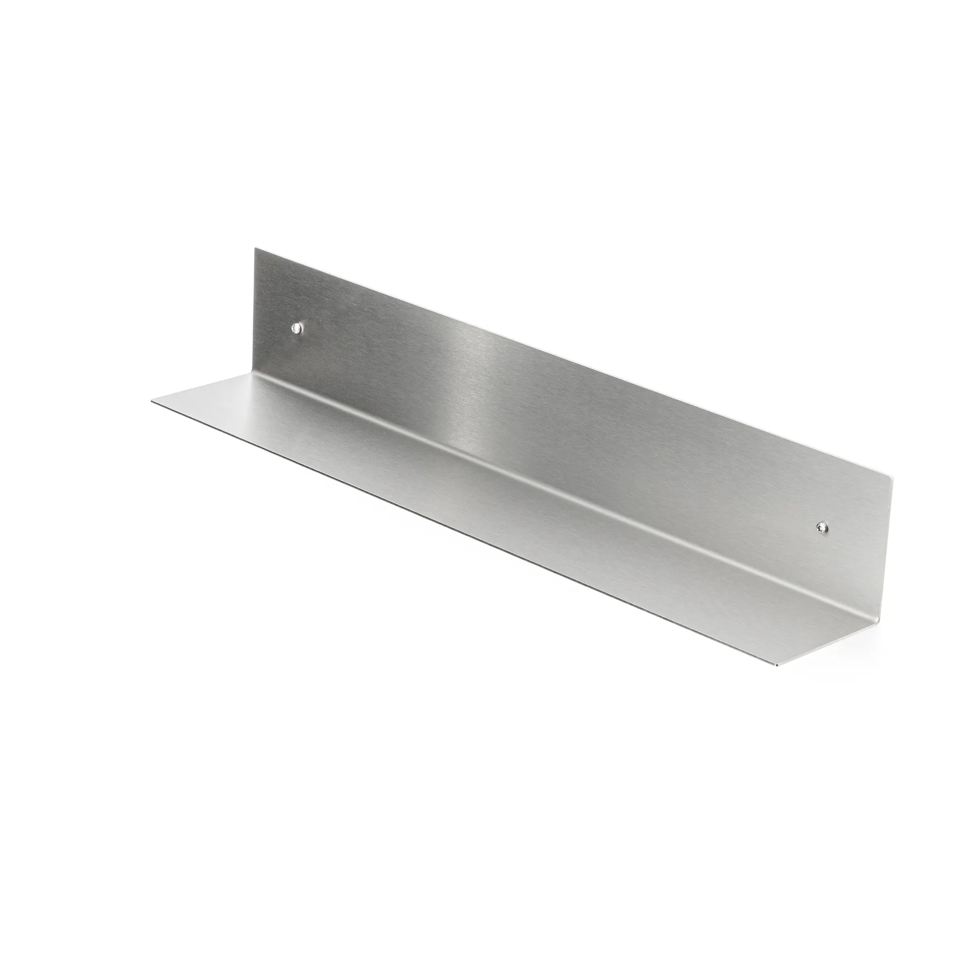 Mensola da bagno Nichba, Acciaio inox spazzolato, 60 cm Nichba
