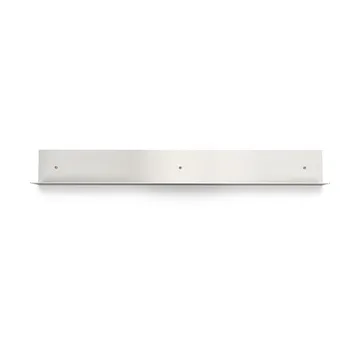 Mensola da bagno Nichba - Acciaio inox spazzolato, 80 cm - Nichba