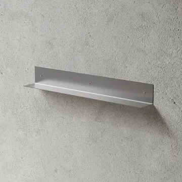 Mensola da bagno Nichba - Acciaio inox spazzolato, 80 cm - Nichba