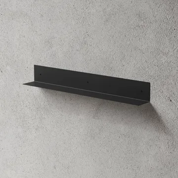 Mensola da bagno Nichba - Black, 80 cm - Nichba
