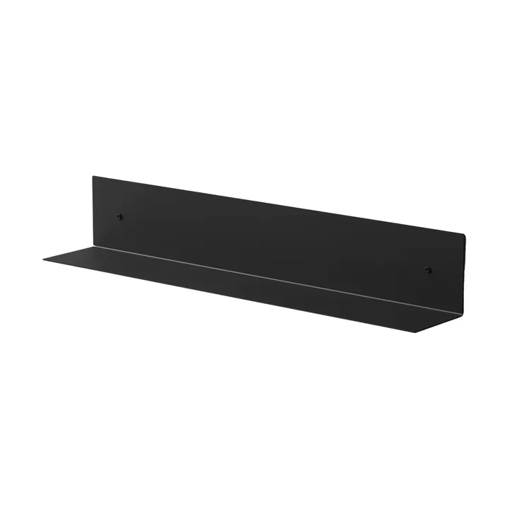 Mensola da bagno Nichba - Nero, 60 cm - Nichba