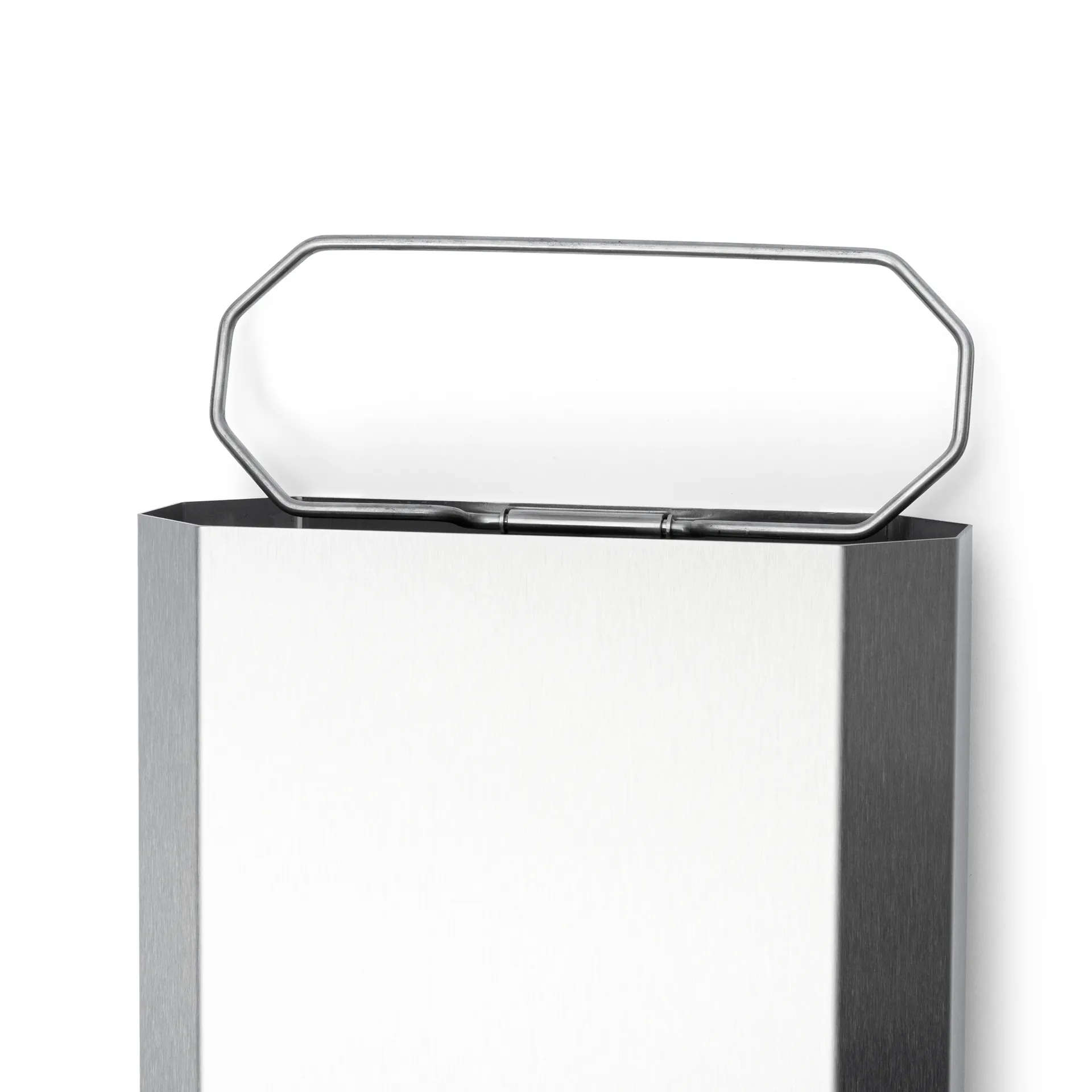 Nichba cestino portarifiuti, Acciaio inox spazzolato, 12 L Nichba