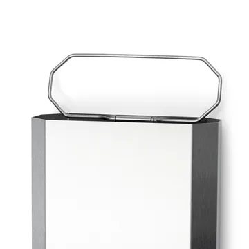 Nichba cestino portarifiuti - Acciaio inox spazzolato, 12 L - Nichba
