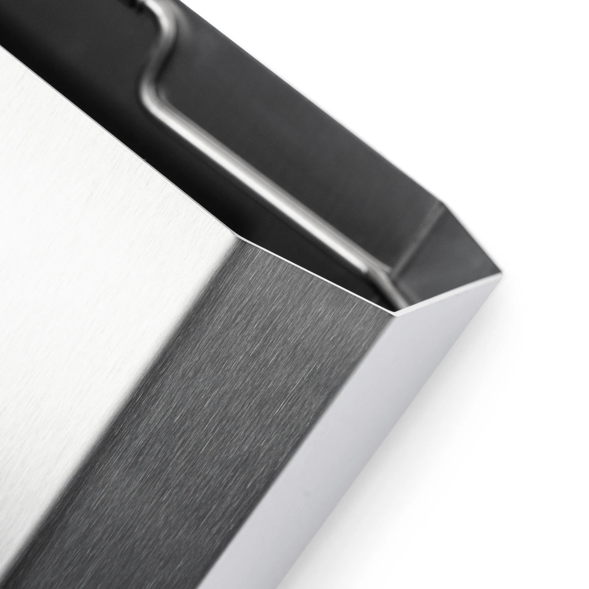 Nichba cestino portarifiuti, Acciaio inox spazzolato, 12 L Nichba