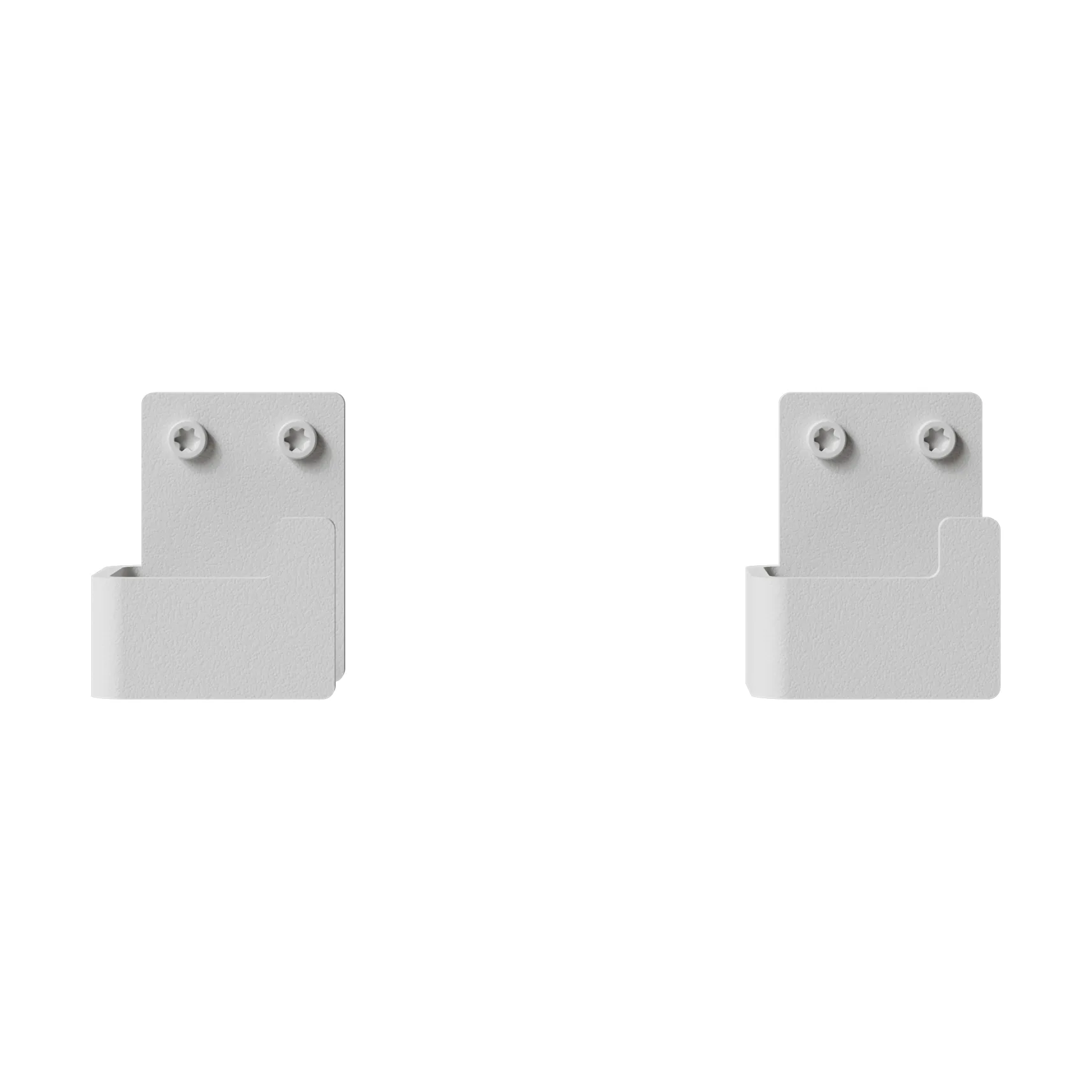 Nichba gancio per asciugamano, White, confezione da 2 Nichba