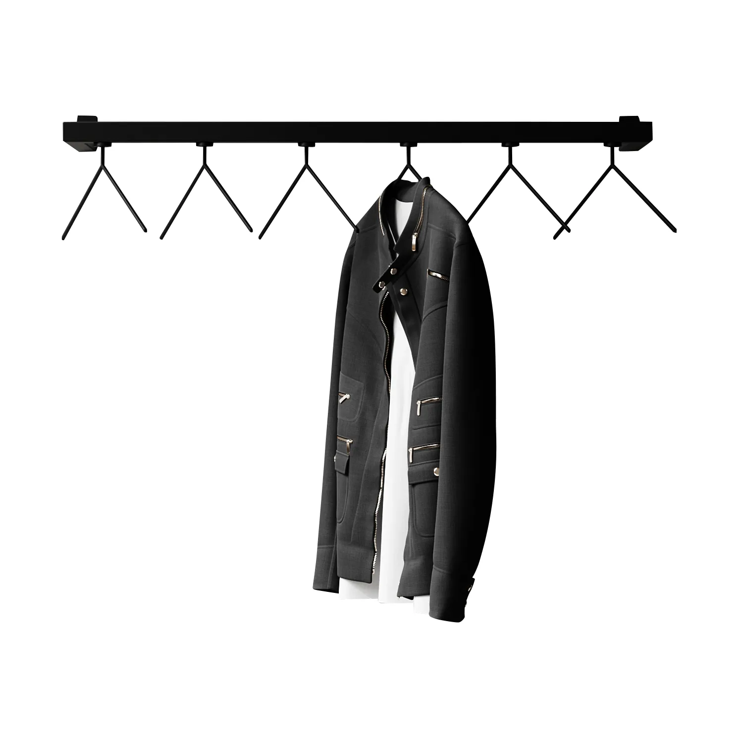 Nichba HangSys appendiabiti, Nero, 100 cm Nichba