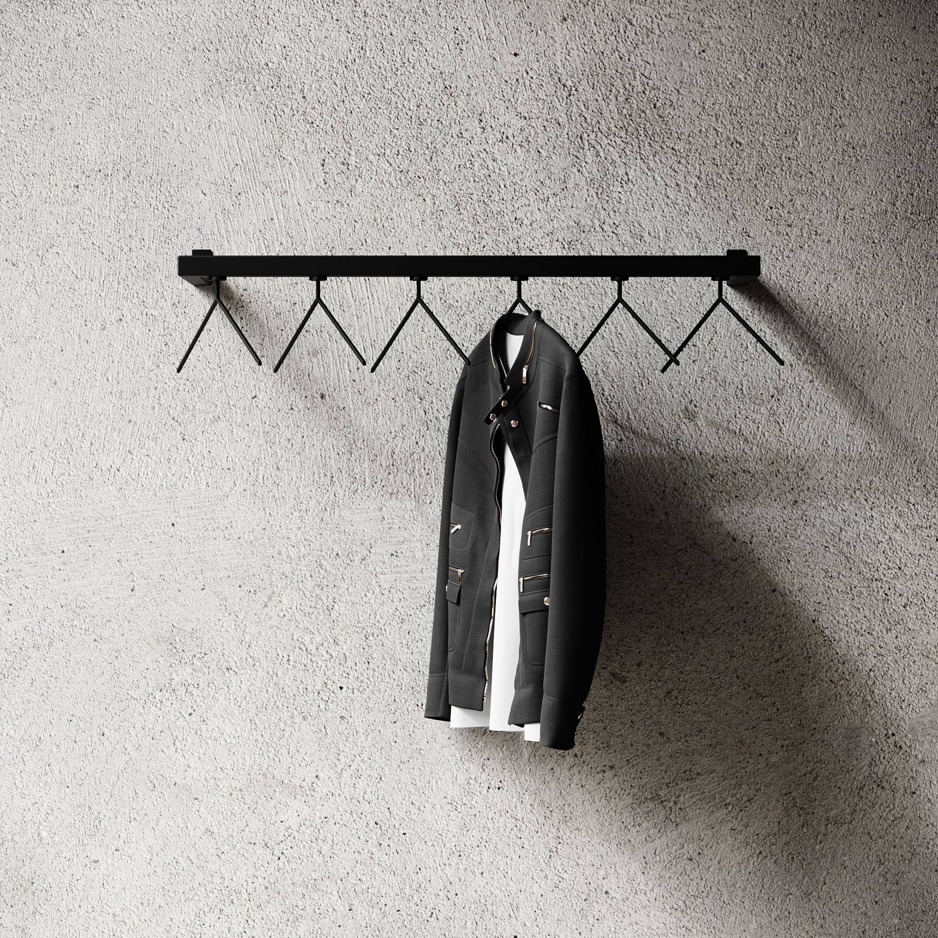 Nichba HangSys appendiabiti, Nero, 100 cm Nichba