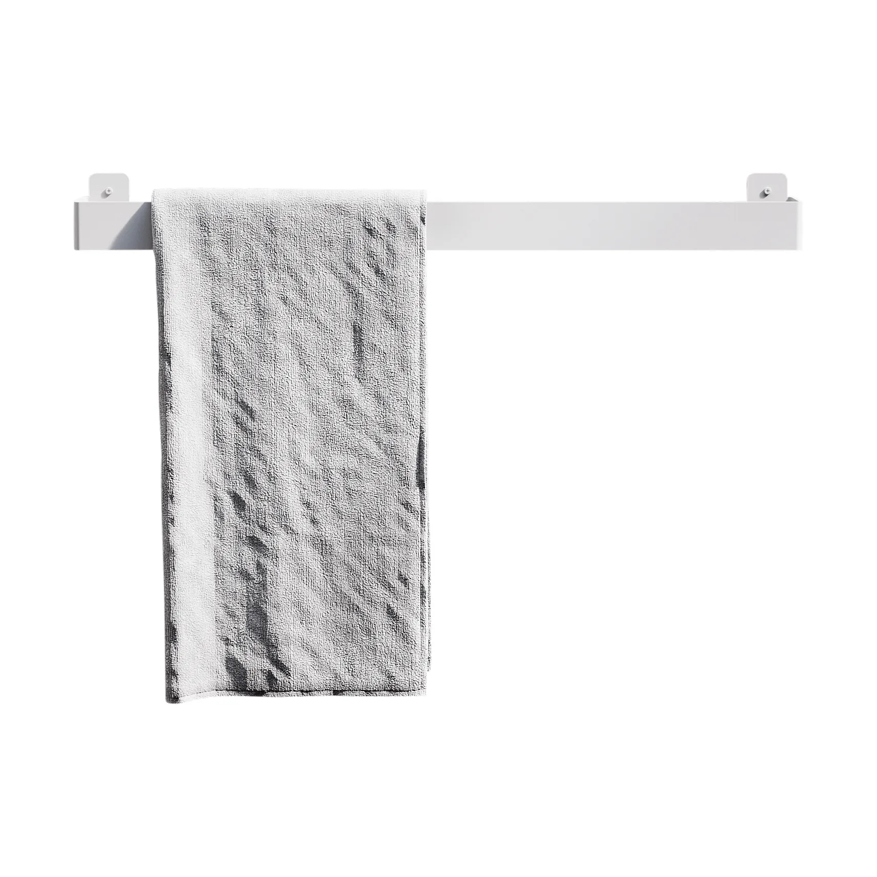 Nichba porta asciugamani, Bianco Nichba