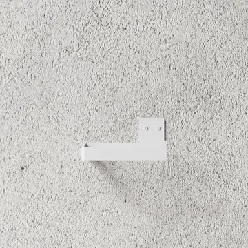 Nichba portarotolo per carta igienica - Bianco - Nichba