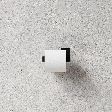 Nichba portarotolo per carta igienica - Black - Nichba