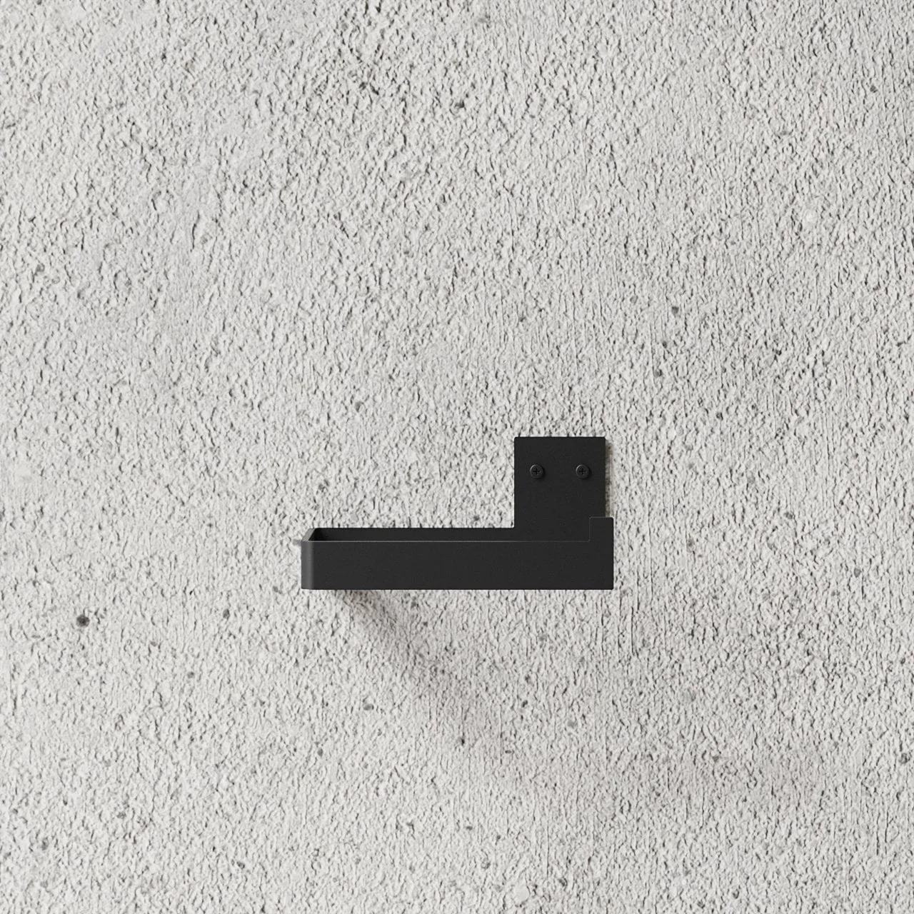 Nichba portarotolo per carta igienica, Black Nichba