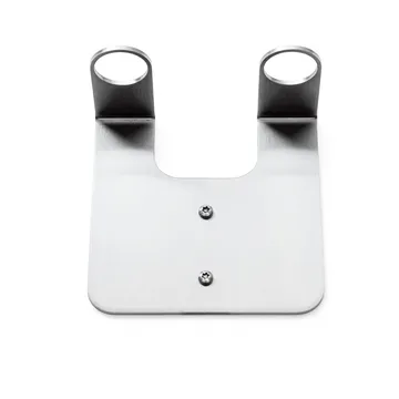 Nichba portasapone - Acciaio inox spazzolato, doppio - Nichba