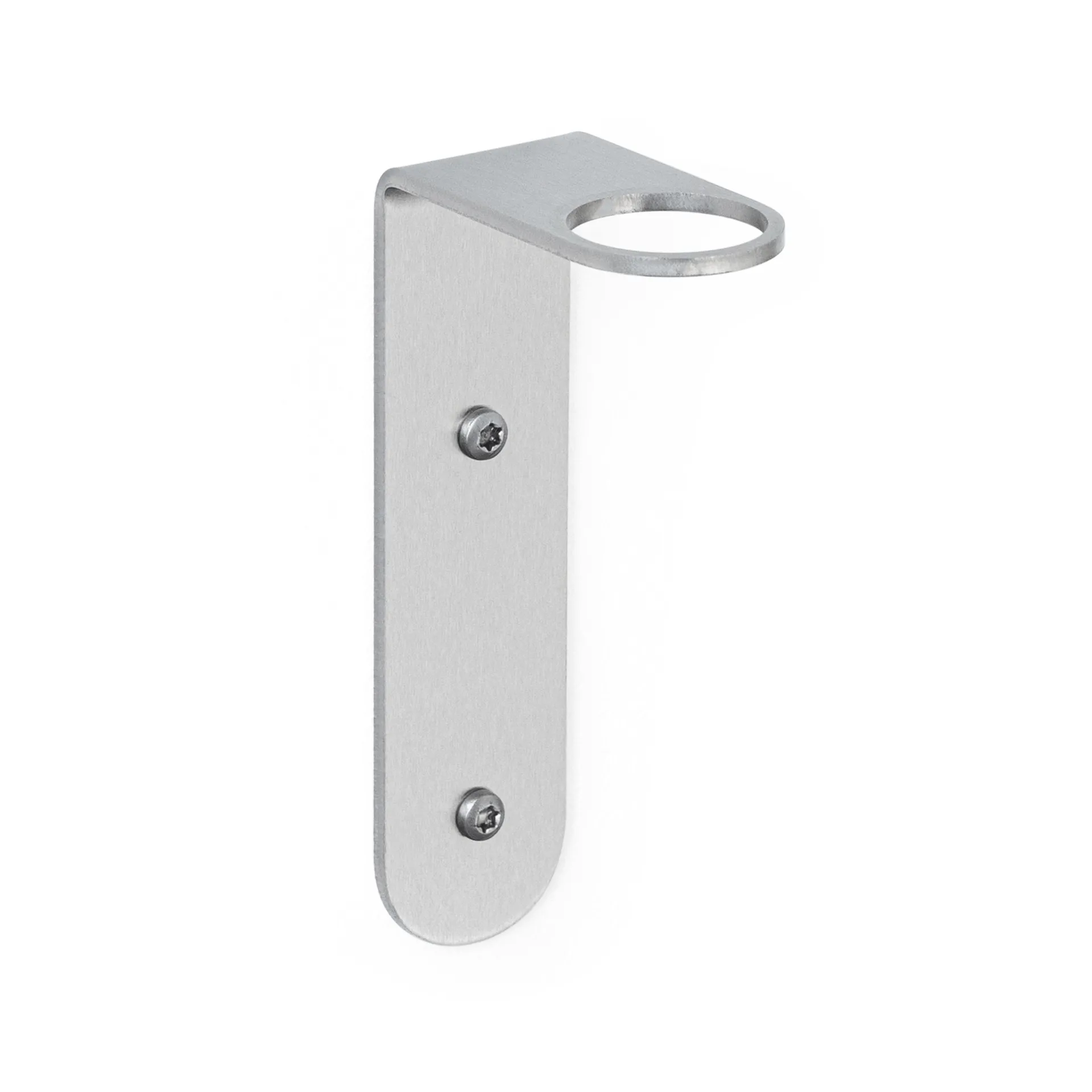 Nichba portasapone, Acciaio inox spazzolato, singolo Nichba
