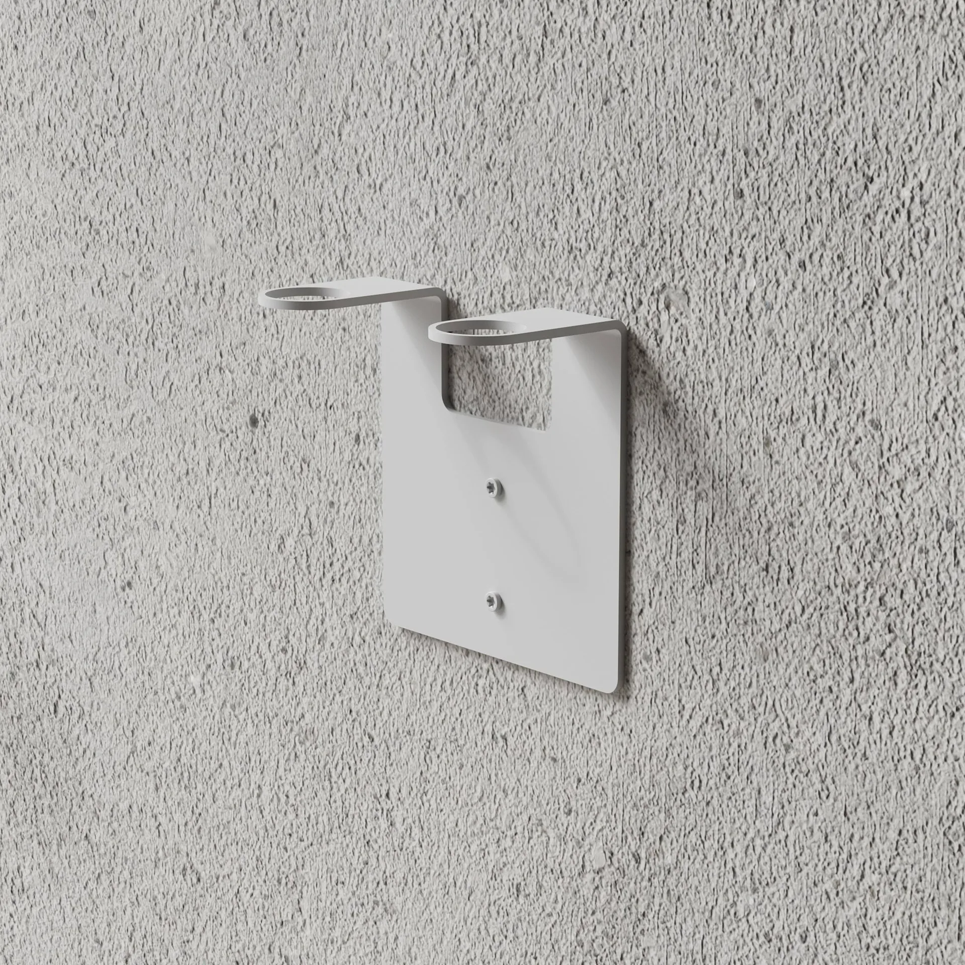 Nichba portasapone, Bianco, doppio Nichba