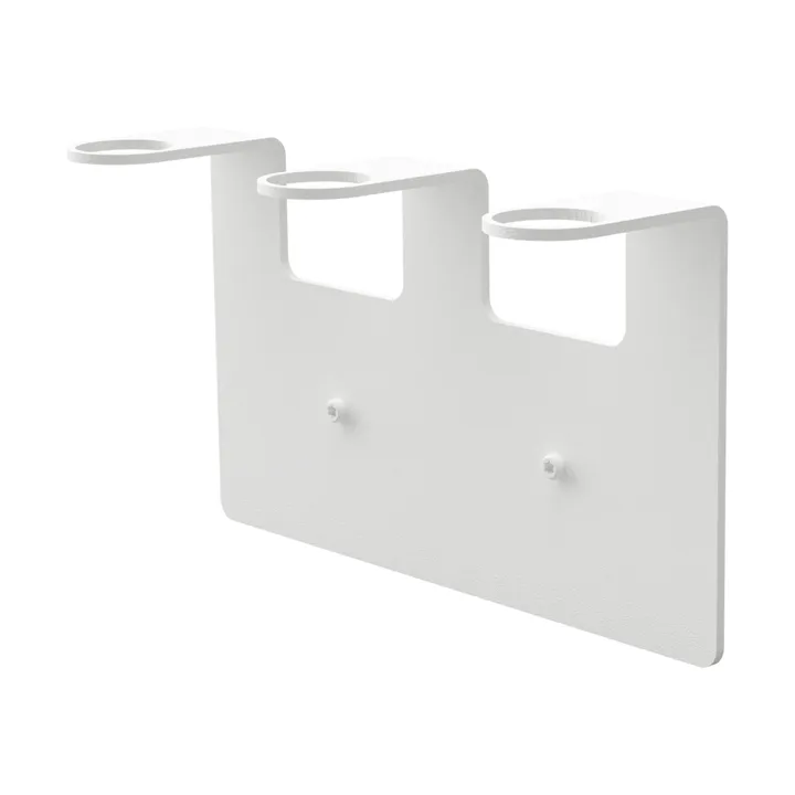 Nichba portasapone - Bianco, triplo - Nichba