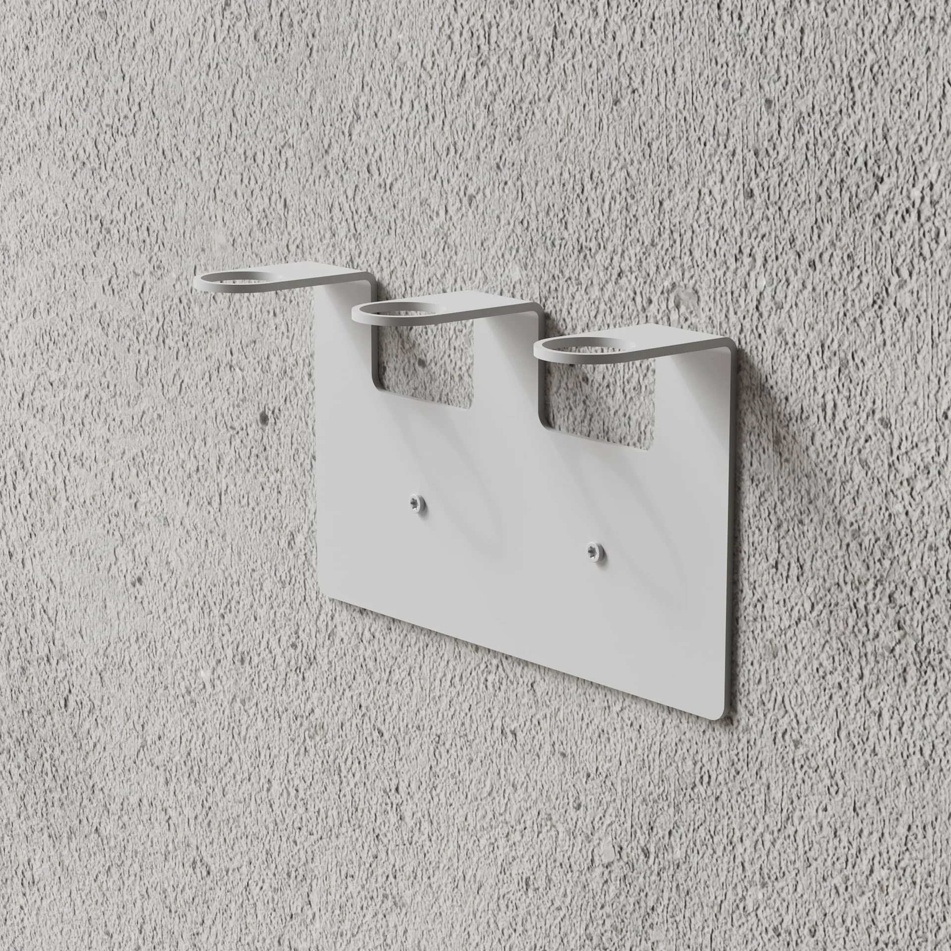 Nichba portasapone, Bianco, triplo Nichba