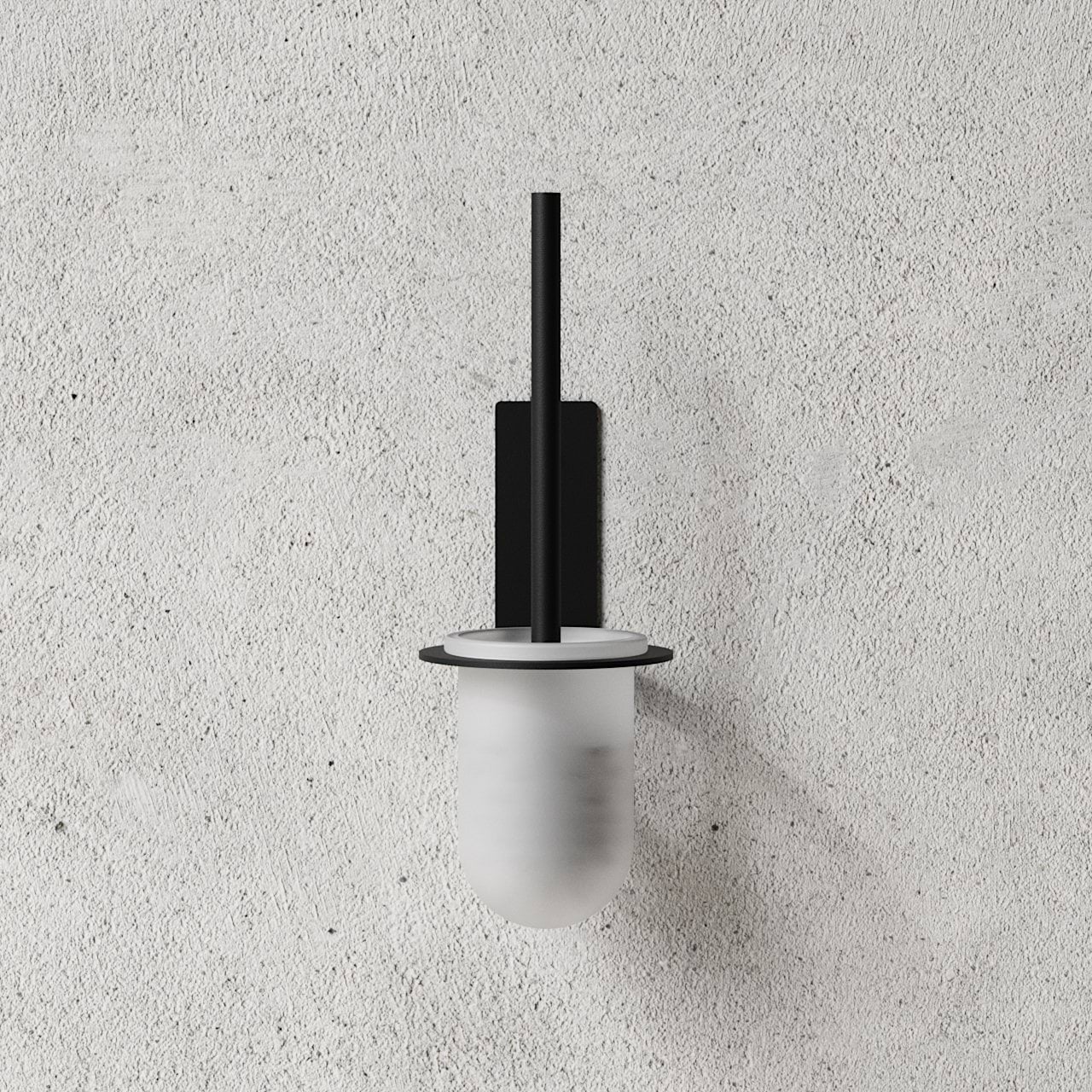 Nichba scopino per WC, Black Nichba