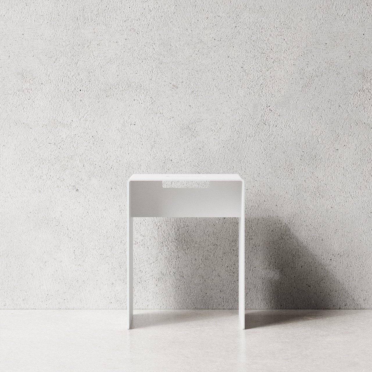 Nichba sgabello, Bianco Nichba