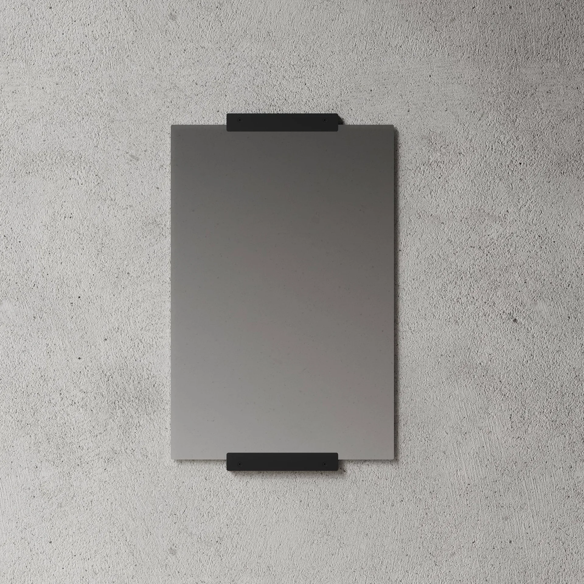 Nichba specchio da parete, Black, 70x50 cm Nichba