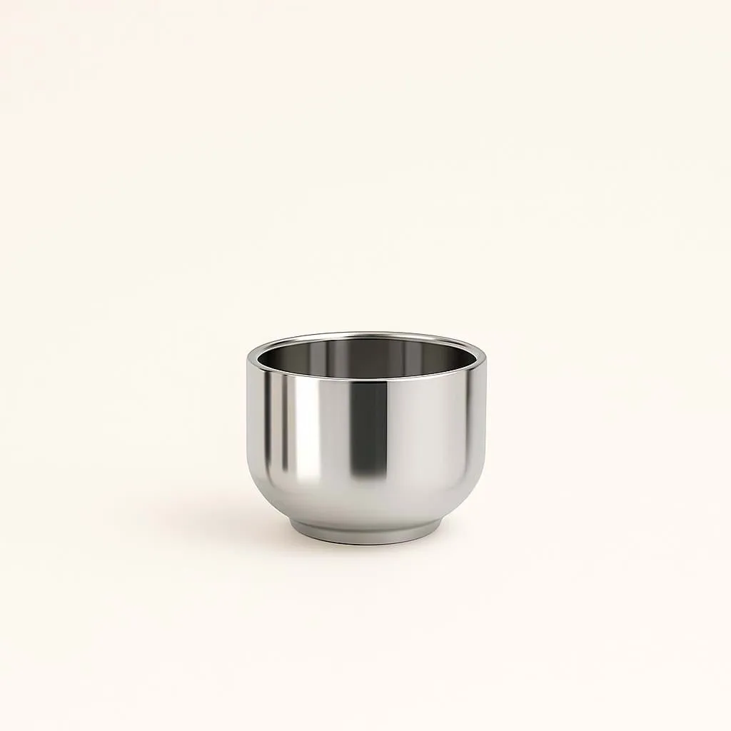 Nichba tazzina da espresso, Acciaio inox, Ø7 cm Nichba