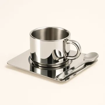 Nichba trio tazza - Acciaio inox - Nichba