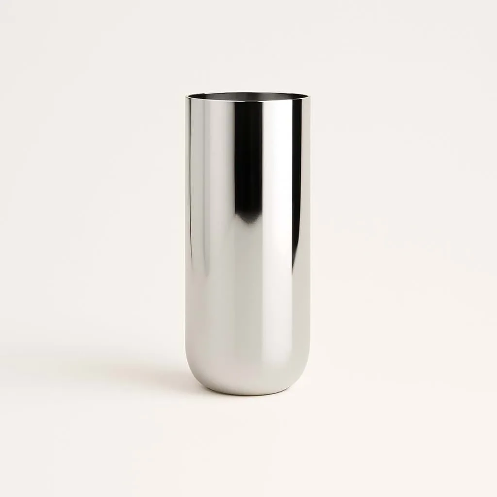 Nichba vaso, Acciaio inox Nichba
