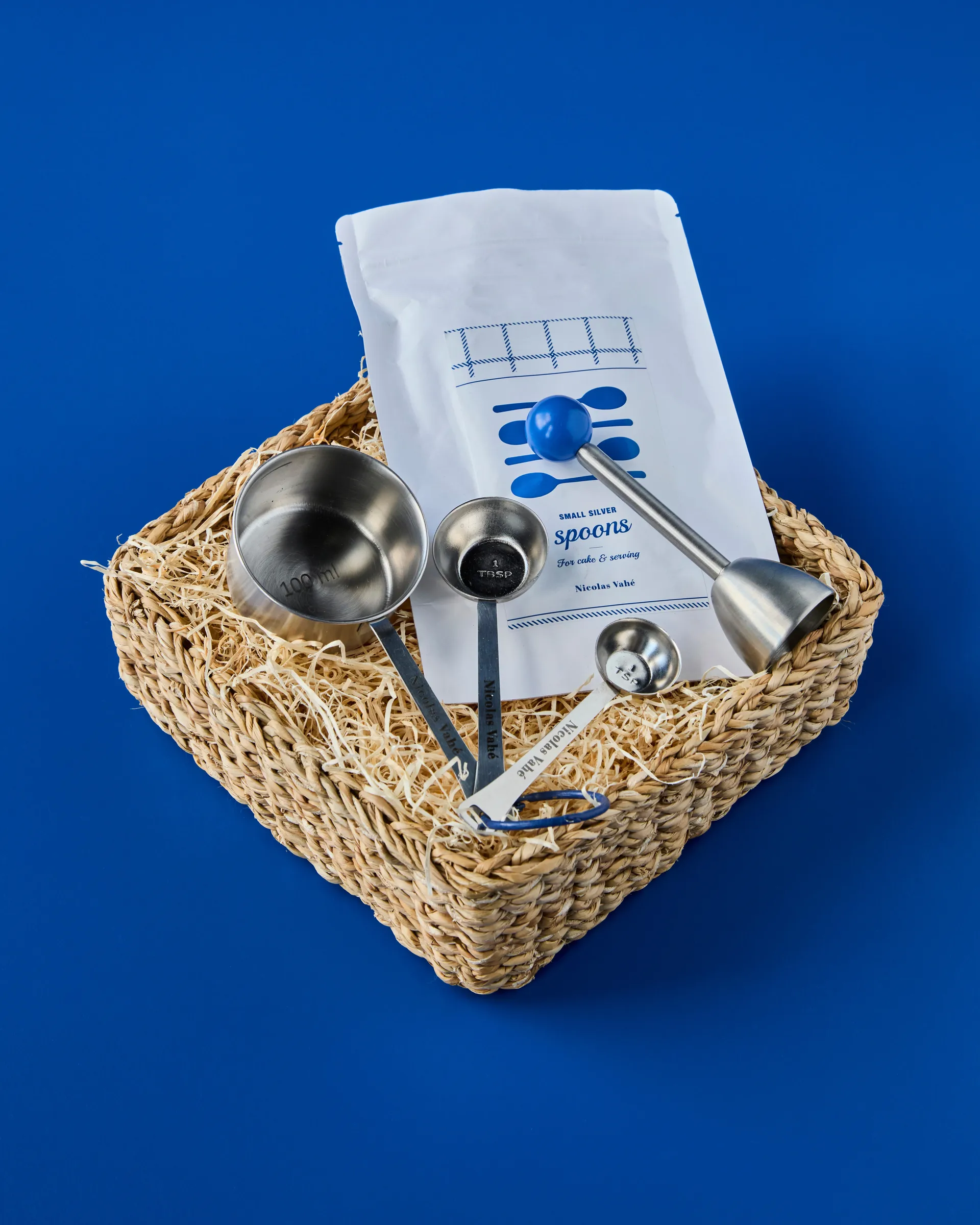 Cesta portaoggetti Naba , Naturale, 21x21 cm Nicolas Vahé