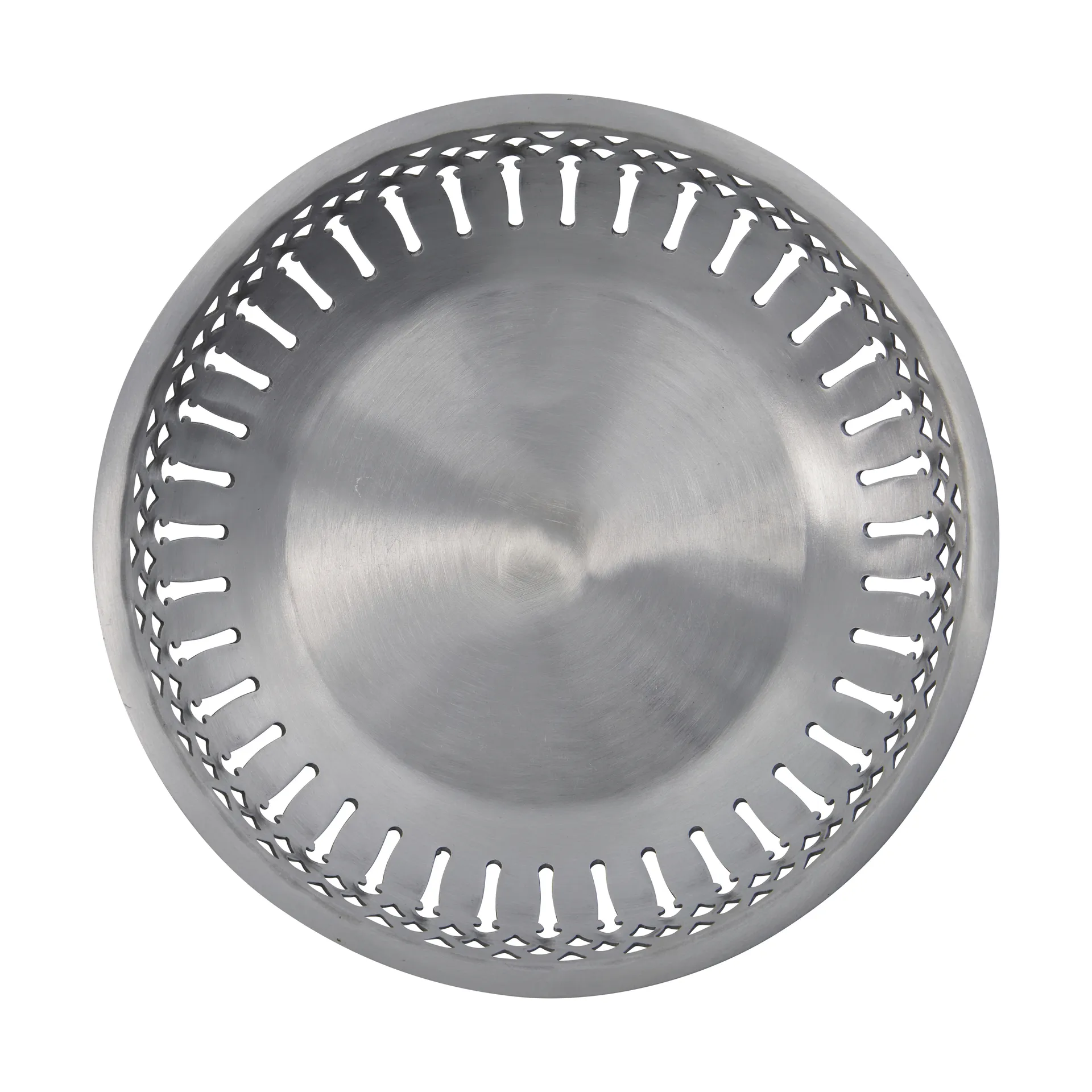 Cestino del pane Nicolas Vahé 2 pezzi, Antica finitura argento Nicolas Vahé