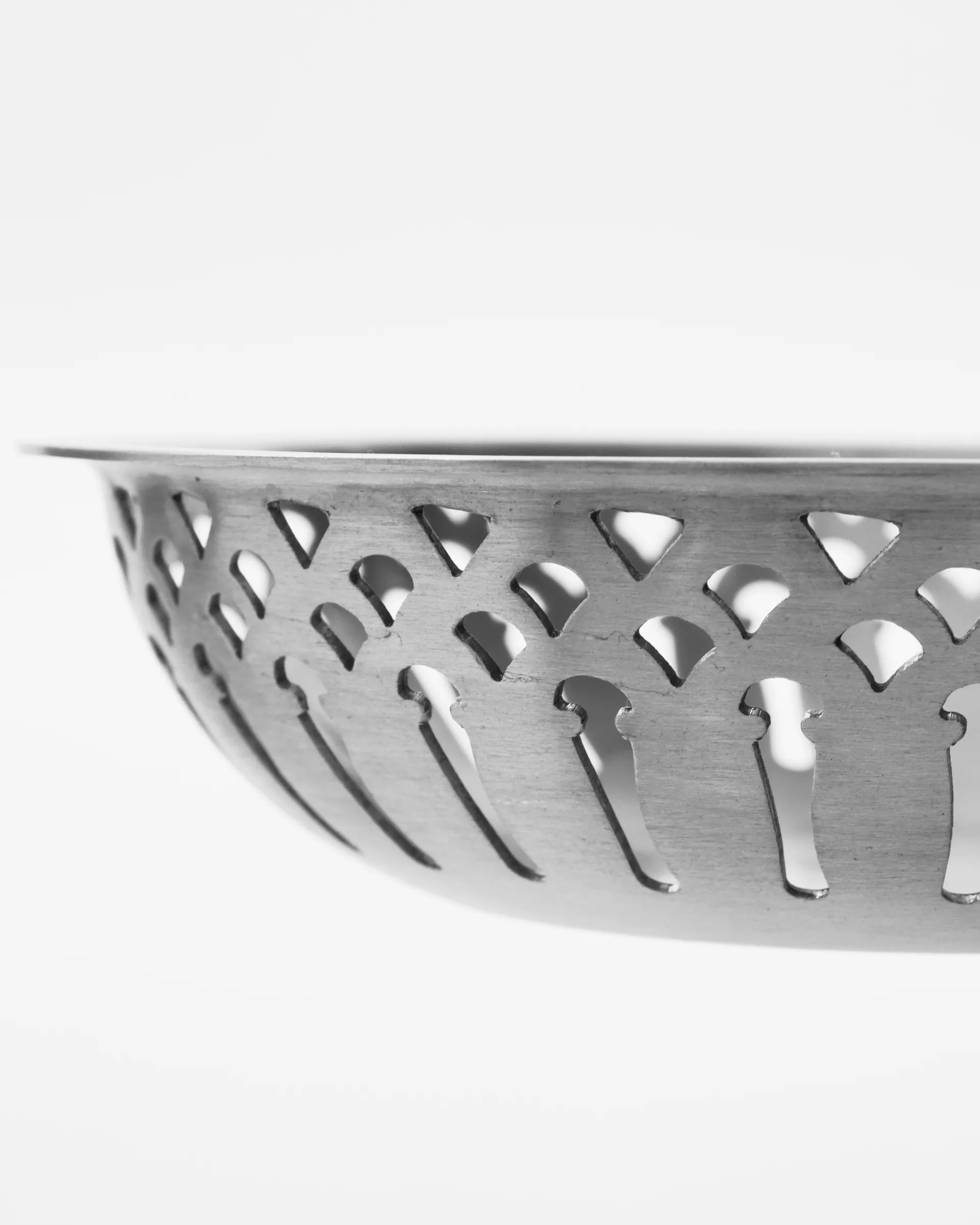 Cestino del pane Nicolas Vahé 2 pezzi, Antica finitura argento Nicolas Vahé