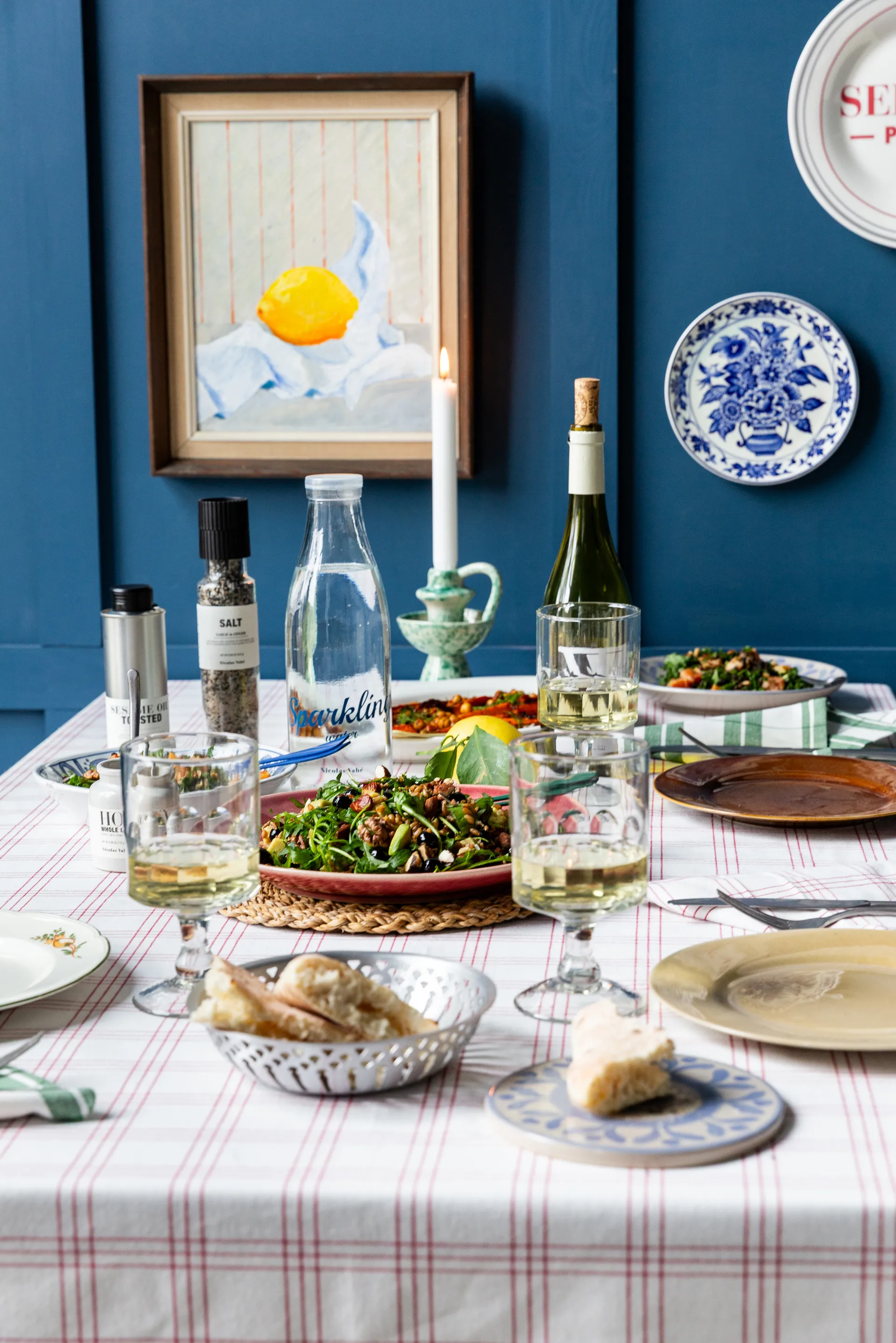 Cestino del pane Nicolas Vahé 2 pezzi, Antica finitura argento Nicolas Vahé