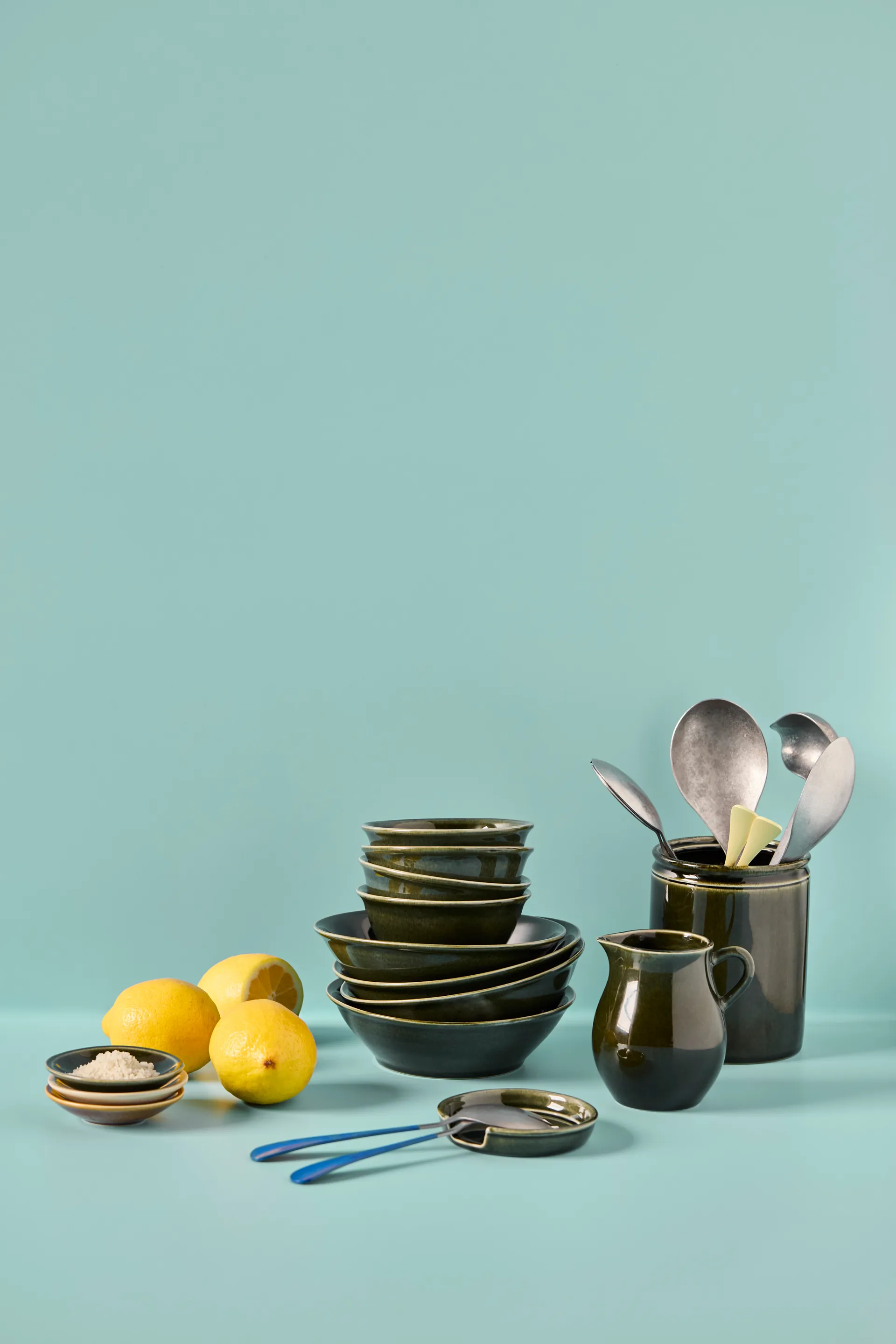 Ciotola Hala Ø12 cm confezione da 4, Verde Nicolas Vahé