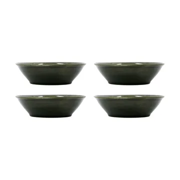 Ciotola Hala Ø17 cm confezione da 4 - Verde - Nicolas Vahé